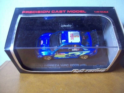 1/43 HPI RACING 932 SUBURU IMPREZA WRC 2005 #5 PETTER SOLBERG/PHIL MILLS - Image 1 of 4