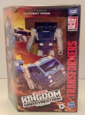 Transformers War for Cybertron: Kingdom - Autobot трубы - Deluxe класса новый как новый в коробке - Изображение 1 из 4