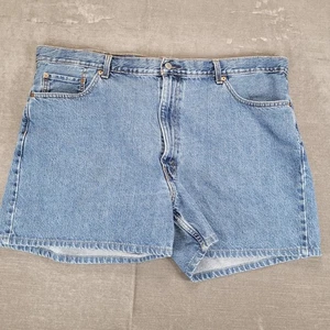 Pantalones Cortos Levi 550 Y2K Para Hombre Talla 44 Clásicos Azul Denim Calce Relajado - Imagen 1 de 6