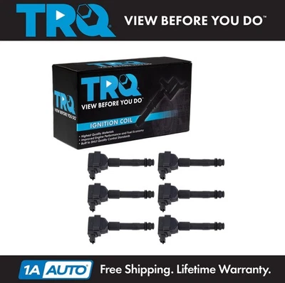 TRQ 点火线圈套装适用于 2001 - 2012 年保时捷 911 2003 - 2008 Boxster 06-08 Cayman — 第 1/4 张图片