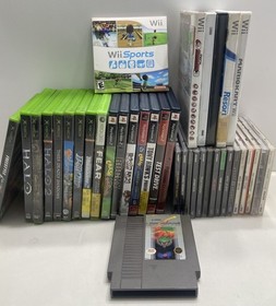 Video Game Lot. PlayStation, Dreamcast. Wii. Xbox. Read Description. Untested