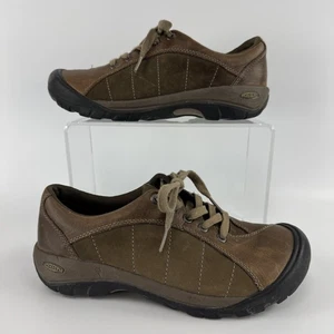 Keen Presidio Cascade Damengröße 8,5 Shitake braun Leder Schnürschuh Oxford-Schuhe - Bild 1 von 9