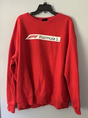 Формула 1 рубашка мужская маленький F1 гонки Crewneck толстовка пуловер H & M расслабленный Fi - Изображение 1 из 4