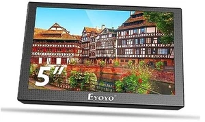 5 inch Monitor, 800x480 Mini TFT LCD Screen Small Camera Video Monitor 1/4  - Picture 1 of 7