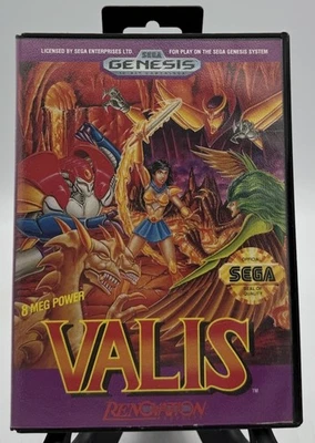 Valis The Fantasm Soldier Sega Genesis Instruction Case And Manual Only - Image 1 of 3