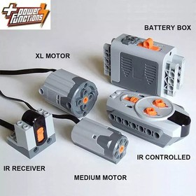 Power Functions 8881 Battery Box 8883 XL M Motor IR Receiver Controlled Set