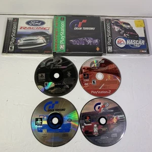 Gran Turismo (Sony PlayStation 1, PS1, 1998) Greatest Hits + 6 OTHER RACING GAME - Picture 1 of 8