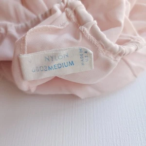 Vintage Van Raalte Opaquelon Pink Half Slip Lace Hem Medium - Picture 1 of 6