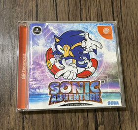 Sonic Adventure DC Sega Dreamcast NTSC-J JAPAN 1998 Platformer Game Complete