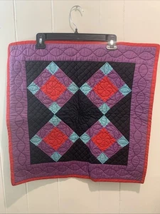 Vintage Amish Doll/wall Hanging Quilt 16.5"X20.5" - Picture 1 of 4