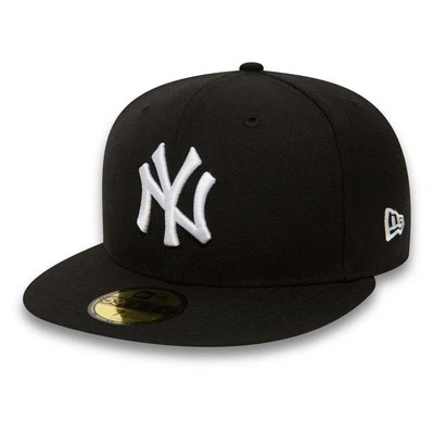 New Era MLB New York Yankees Black 59FIFTY Fitted Cap Baseballcap NEU