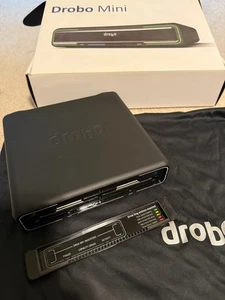 Drobo Mini attached digital storage includes 4 1 TB HDDs and a 256Gb mSATA SSD - Picture 1 of 7