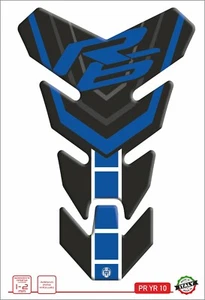 Paraserbatoio Resinato 3D R6 NERO E BLU PR YR 10 - Foto 1 di 1