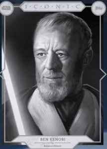 [DIGITAL] Topps Star Wars - Obi-Wan Kenobi - Iconic 24 - Black & White - Picture 1 of 1