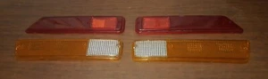Alfa Romeo Alfetta GTV tail light lenses Original Carello -set of four lenses- - Bild 1 von 3