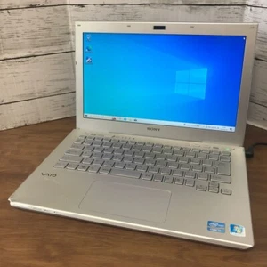 SONY VAIO SVS131B12N Core i5-3210M 2.50GHz 500GB /4GB Windows10 Home Laptop - Picture 1 of 10