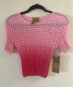 MILANO TOP PINK BUBBLES ONE SIZE NWT - Picture 1 of 2