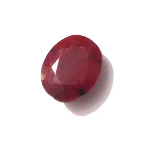 Ultimativer riesiger roter Rubin facettierte ovale Form 13,10 crt loser Edelstein für Schmuck - Bild 1 von 9