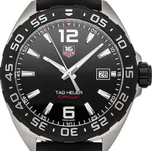 TAG Heuer Formula 1 Black Mens Watch 41mm Ref#WAZ1110.FT8023 - Picture 1 of 7