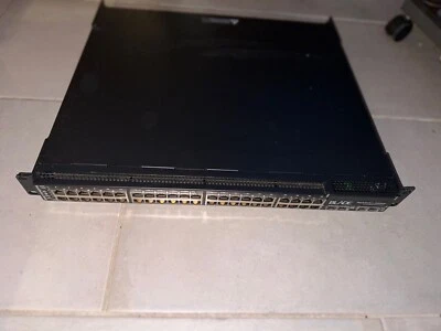 Blade Rackswitch G8000F 48-Port Gigabit 4xSFP Switch Dual PSU 446HC4 - Image 1 of 4
