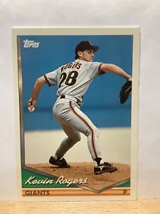 Topps 1994 Baseballkarte: Kevin Rogers, San Francisco Giants - Karte #3 - Bild 1 von 2
