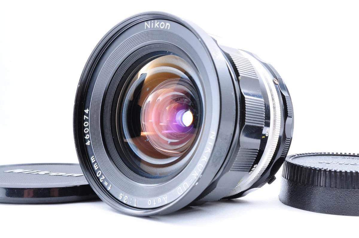 ニコン NIKKOR 20mm f/3.5 美品 Nikon NIKKOR f/3.5 20mm Camera Lenses for sale | eBay