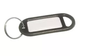 Nuovo 500 X Portachiavi E Tag Carta d'Identità Nero - Onestopdiy - HD - Foto 1 di 1