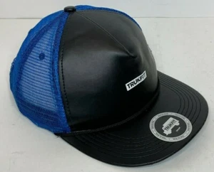 Trukfit Da Wurl Adult OSFA Blue Black Prototype Lil Wayne Snapback Trucker Hat - Picture 1 of 8