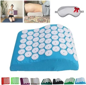 Vevazen Low Back Pillow Acupressure Mat Fibromyalgia Cushion Pain Relief - Picture 1 of 80