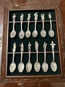 Franklin Mint Hans Christian Anderson Fairy Tale Spoon Collection / Display 1980 - Picture 1 of 14