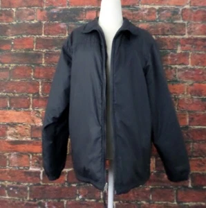 Abrigo Aislado Para Mujer L L Bean Chaqueta Grande Reg Negro UW49 - Imagen 1 de 7