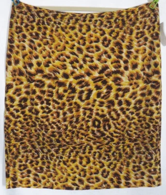 Norma Kamali Women's Leopard Print Silky Stretchy Pencil Skirt Size XXL 20 - Image 1 of 4