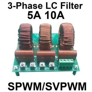 5A 10A Three Phase LC Filter SPWM/SVPWM Modulated Inverter Filter Sine Signal - Picture 1 of 12