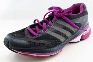 adidas  Running Shoes Black Synthetic Women 7.5 Medium - Picture 1 of 7