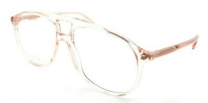 Gucci Eyeglasses Frames GG0264O 005 57-16-145 Pink Orange Made in Italy