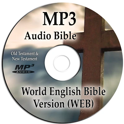 Holy Bible-Audiobook-MP3 CD-World English Version-Christian-Modern Translation - Image 1 of 3