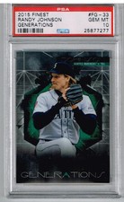2015 Finest Randy Johnson Generations FG-33 PSA 10