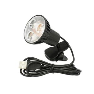 1Pcs Super Bright 3 Led Port Clip On Usb Light Lamp For Laptop Pc Notebook VIS - Afbeelding 1 van 7