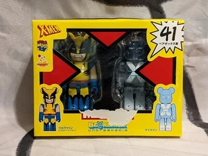 Marvel X-Men Wolverine & Iceman Bearbrick Medicom #41 Be@rbrick - Bild 1 von 5