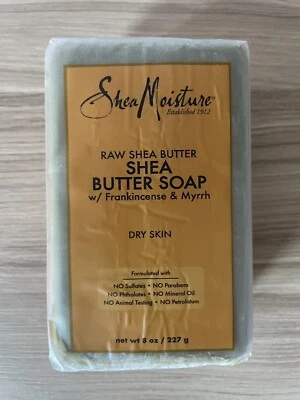 Raw Shea Butter Bar Soap w/ Frankincense & Myrrh, 8 oz (227 g) - Image 1 of 3
