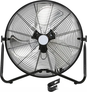 20" High Velocity Floor Fan, 4600 CFM 3-Speed Industrial Shop Fan - Picture 1 of 5