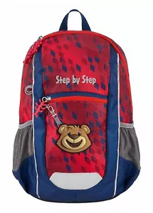 Step by Step Kiga Maxi Backpack Rucksack Rucksack FC Bayern Berni dunkelrot Neu - Bild 1 von 3
