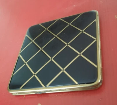 ANCIEN POUDRIER DE SAC VINTAGE - Photo 1/4