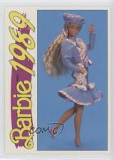 1991 Action/Panini Another First For Barbie French Barbie 1989 #175 2k3