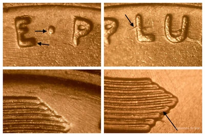 1940 P DDR-008 Double Die Reverse Lincoln Wheat Cent~Gem BU/Uncirculated R/B #3 - Image 1 of 3