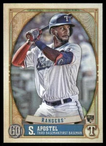 2021 Topps Gypsy Queen Sherten Apostel 110 RC Texas Rangers - Picture 1 of 2