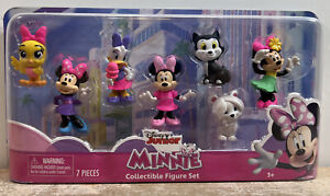 Disney Junior Minnie & Friends Collectible Figure Set 7 Pieces NEW