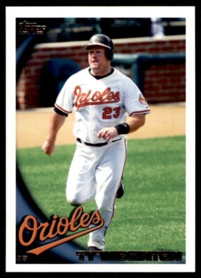 2010 TOPPS #111 TY WIGGINTON BALTIMORE ORIOLES - Image 1 of 2