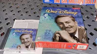 WALT DISNEY: An Intimate History of the Man and His Magic CD ROM Factory Sealed! - Image 1 of 3