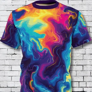 Liquid Prism - Rave Shirt EDM Music Festival Techno Acid House Dance Unisex Mens - Picture 1 of 3